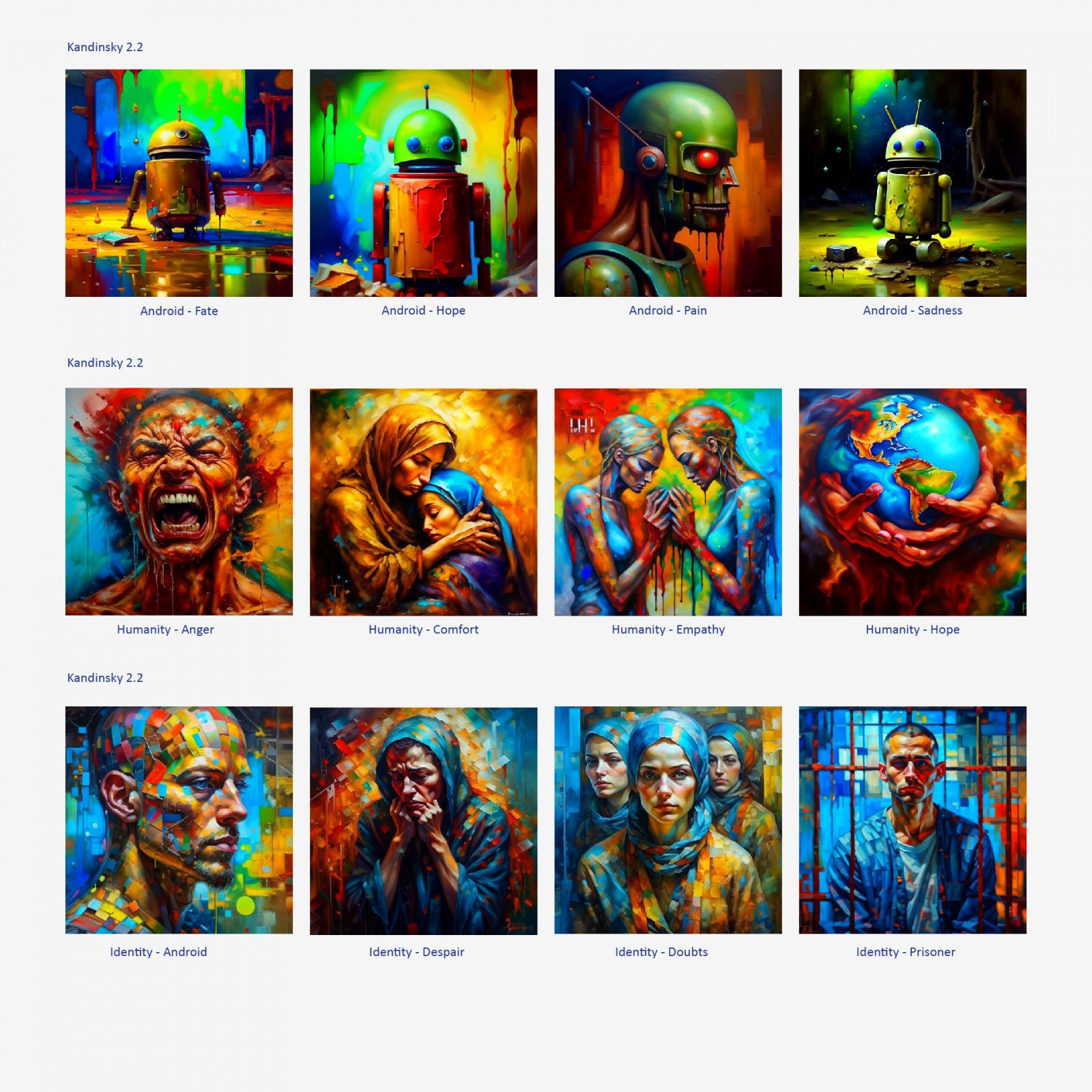 Эксперимент. Нейросети снова рисуют картины из игры «Detroit: Become Human» - 18